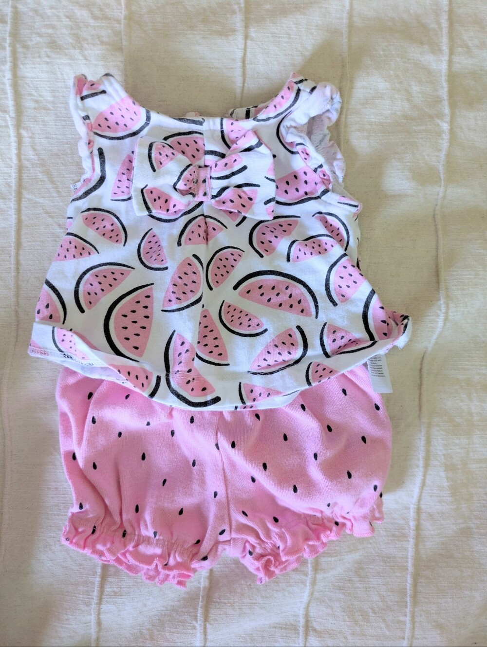 Carter's Pink Watermelon Newborn Two-Piece Outfit